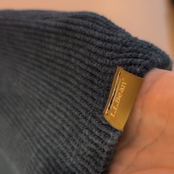 Heavyweight Navy Thermal Tee - Picture 3 of 3